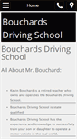 Mobile Screenshot of bouchardsdrivingschool.com